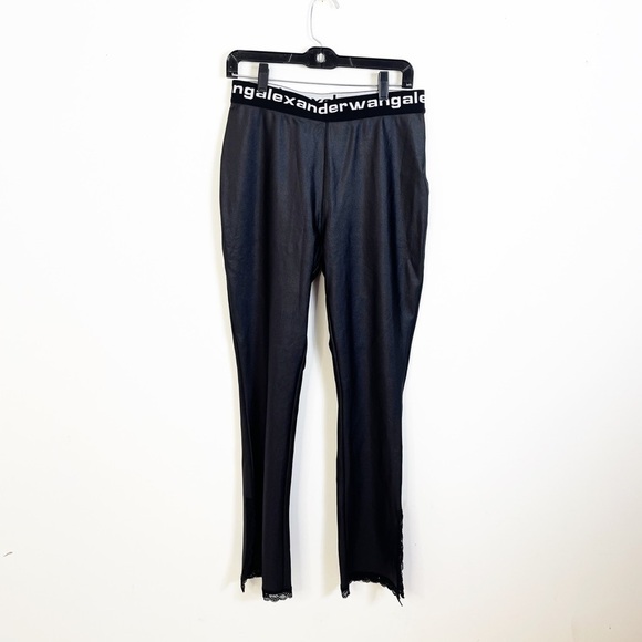 Alexander Wang Lace Slit Hem Pants - Picture 4 of 8